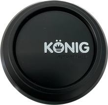 Load image into Gallery viewer, Konig Flow Formed Pop-in Center Cap - Heliogram/Neoform Black