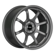 Load image into Gallery viewer, Konig Forged F6SX 17x8 5x114.3 ET40 Satin Grey Wheel (Knurled Bead)