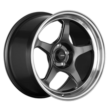 Load image into Gallery viewer, Konig Hyperspec 18x9 5x114.3 ET42 Anthracite Metallic Wheel w/ Mirror Machined Lip (Knurled Bead)