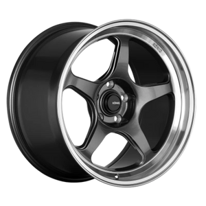 Konig Hyperspec 18x9 5x114.3 ET42 Anthracite Metallic Wheel w/ Mirror Machined Lip (Knurled Bead)