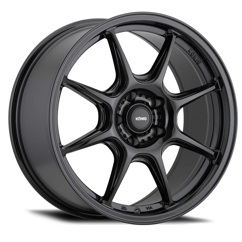 Konig Lockout 17x8 4x100 ET45 Gloss Black