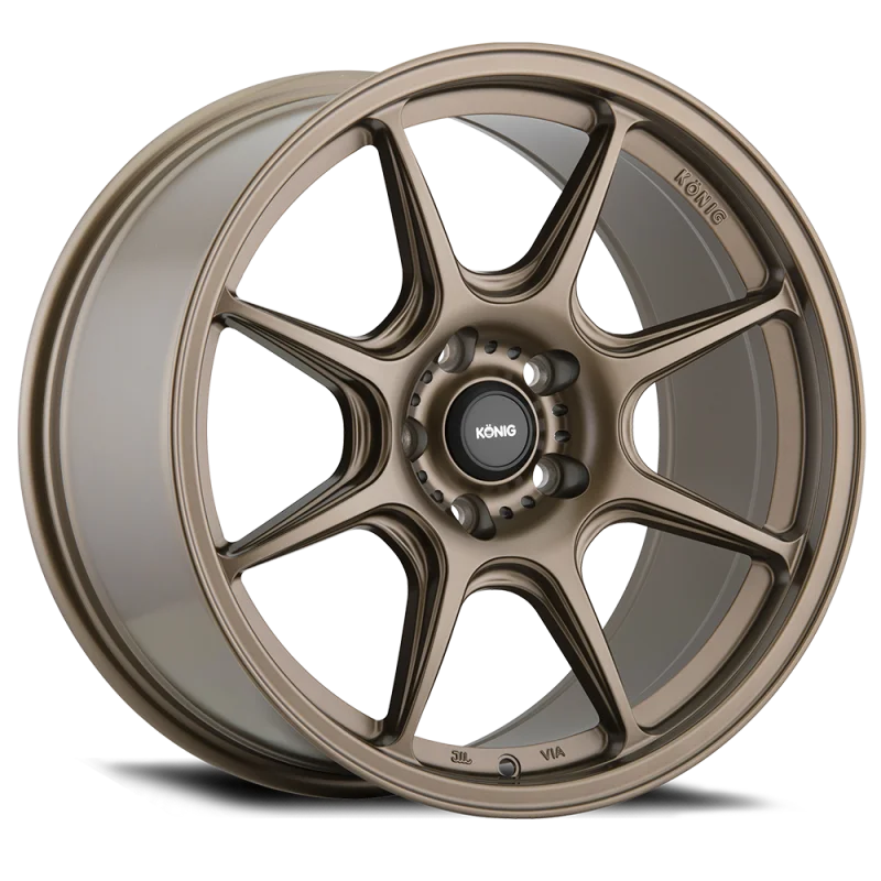 Konig Lockout 18x8.5 5x112 ET43 Matte Bronze