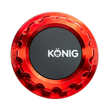 Load image into Gallery viewer, Konig MRK1 Anodized Red Gear Cap w/ Logo