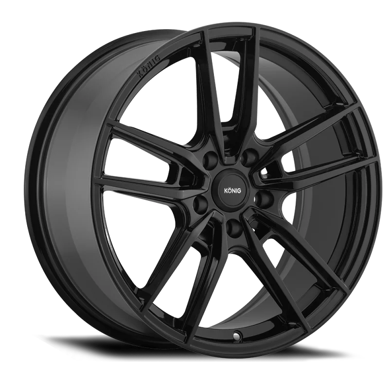 Konig Myth 18x8 5x108 ET43 Gloss Black