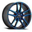 Load image into Gallery viewer, Konig Myth 19x8.5 5x114.3 ET40 Gloss Black w/ Blue Tinted Clearcoat