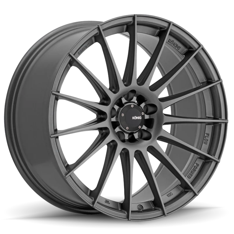 Konig Rennform 18x9 5x112 ET45 Matte Grey