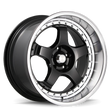 Load image into Gallery viewer, Konig SSM 18x8 5x114.3 ET45 Gloss Black w/ Machined Lip