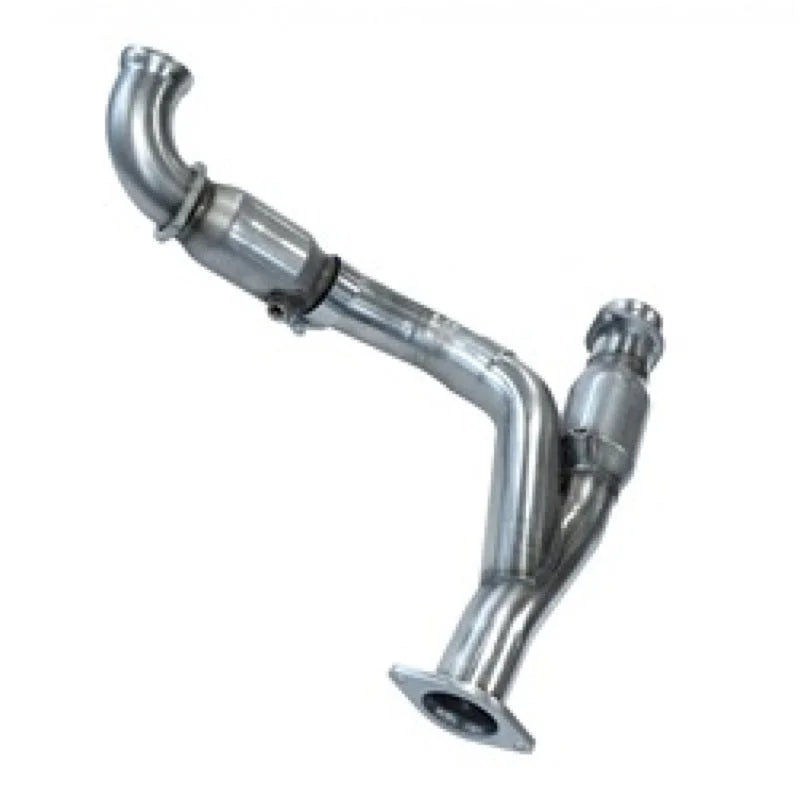 Kooks 03-06 Chevrolet SSR Base 1-7/8 x 3 Header & Catted Y-Pipe Kit - Side View