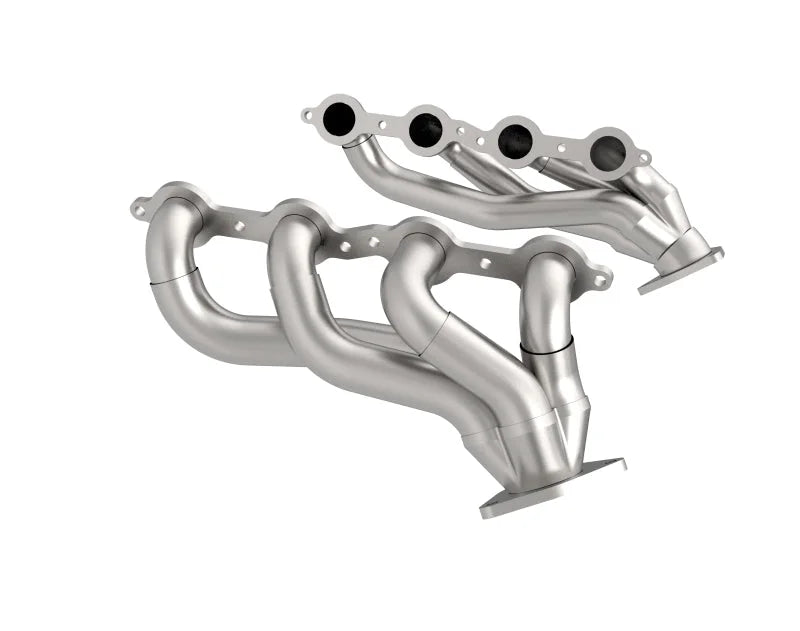 Kooks 03-13 GM 1500 Series Truck/SUV 4.8/5.3/6.0/6.2L 1-5/8in x 1-3/4in SS Headers w/o EGR - Installation View