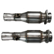 Load image into Gallery viewer, Kooks 04-07 Cadillac CTS-V 3in x 2 1/2in OEM SS Cat Conn. Pipes - Side View