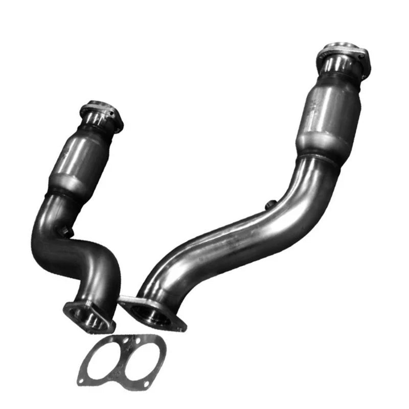 Kooks 05-06 Pontiac GTO Base 1-7/8 x 3 Header & Catted GTO Conn Kit - Side View