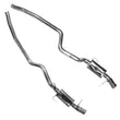 Load image into Gallery viewer, Kooks 05-09 Ford Mustang GT 4.6L 3V 07-09 Shelby GT-500 Full 3in Cat-back Exhaust - Side View