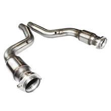 Load image into Gallery viewer, Kooks 05-14 Chrysler 300 C SRT8 Core 2 HEMI Lx Platform Header &amp; Green Catted SRT8 Connection Kit - Back View