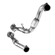 Load image into Gallery viewer, Kooks 06-10 Jeep SRT8 6.1L 3in In x 3in OEM Out Cat SS Conn. Pipes Kooks HDR Req