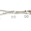 Load image into Gallery viewer, Kooks 06-13 Chevrolet Corvette Z06 ZR1 1-7/8 x 3 Header &amp; Green Catted X-Pipe Kit - Back View