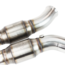 Load image into Gallery viewer, Kooks 06-13 Chevy Corvette C6 ZO6/ZR1 LS9/LS7 GREEN catted X-Pipe (Kooks Header Req) - Side View