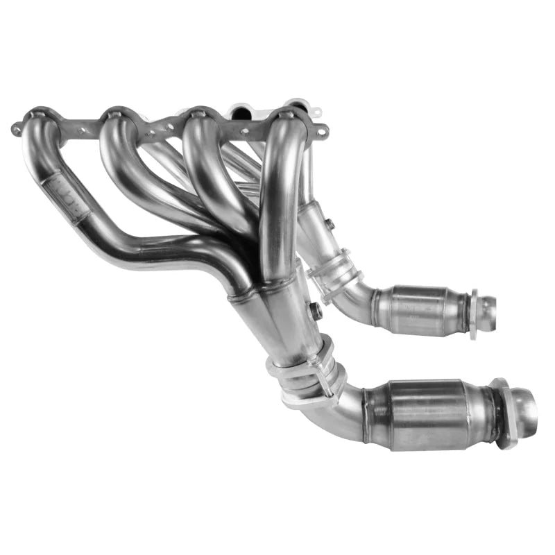 Kooks 08-09 Pontiac G8 GT/GXP LS2/LS3 6.0L/6.2L 1 7/8in x 3in Shorty Header - Side View