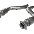 Load image into Gallery viewer, Kooks 08-15 Dodge Charger/Challenger SRT8 3in x OEM SS GREEN Catted Connection Pipes - Main Product View