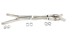 Load image into Gallery viewer, Kooks 09-13 Chevrolet Corvette Base Grand Sport 2 x 3 Header &amp; Catted X-Pipe Kit - Side View