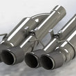 Load image into Gallery viewer, Kooks 09-13 Chevrolet Corvette Z06/ZR1 3in. Valved Axle-Back Exhaust w/ SS Tips - Side View