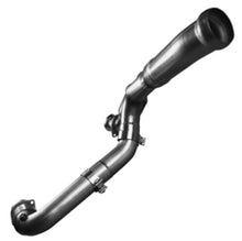 Load image into Gallery viewer, Kooks 09-13 GM 1500 3in x OEM Out Cat SS Y Pipe Kooks HDR Req - Detail View