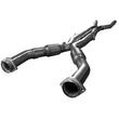 Load image into Gallery viewer, Kooks 09-14 Cadillac CTS-V. LS9 6.2L 3in x 2 1/2in OEM Out X-Pipe w/Race Cats - Main Product View