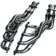 Load image into Gallery viewer, Kooks 09-14 Cadillac CTS-V LSA 6.2L 1-7/8in x 3in SS Longtube Headers and Green Catted SS X-Pipe - Main Product View