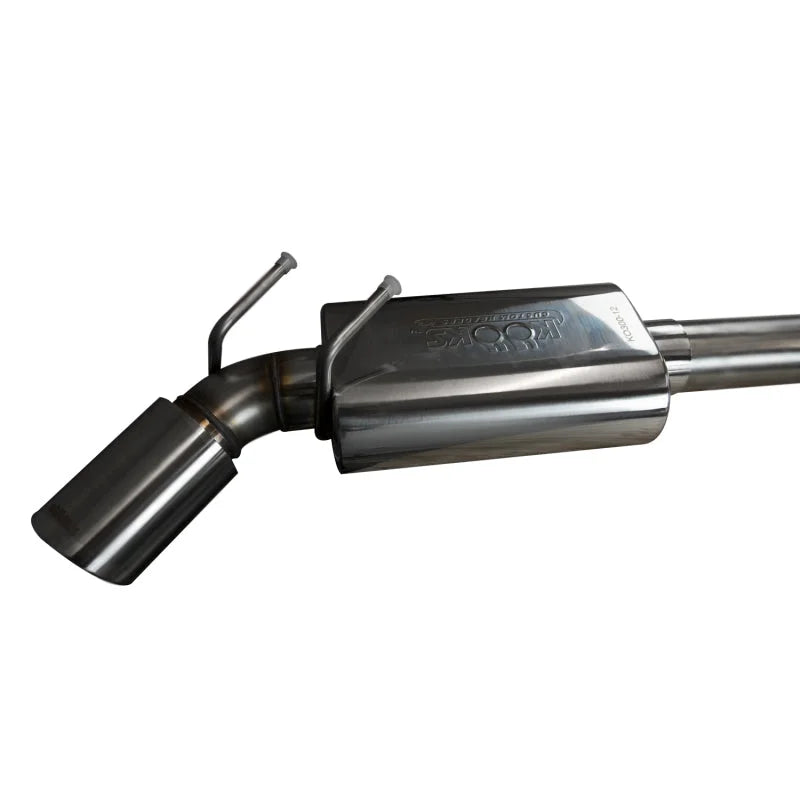 Kooks 10-14 Chevy Camaro SS 3in OEM Style Cat-Back - Back View