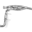 Load image into Gallery viewer, Kooks 10-14 Ford Raptor SVT 6.2L 4V ALL 3in SS OEM Cat Y Pipe - Detail View