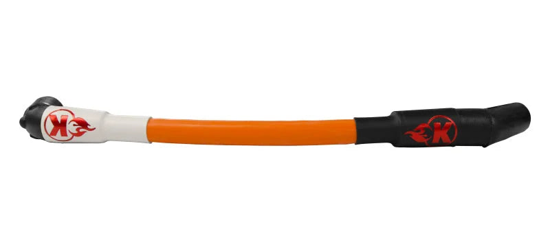 Kooks 10mm Spark Plug Wires - Orange w/Black Boots (8 pc. Set) - Side View