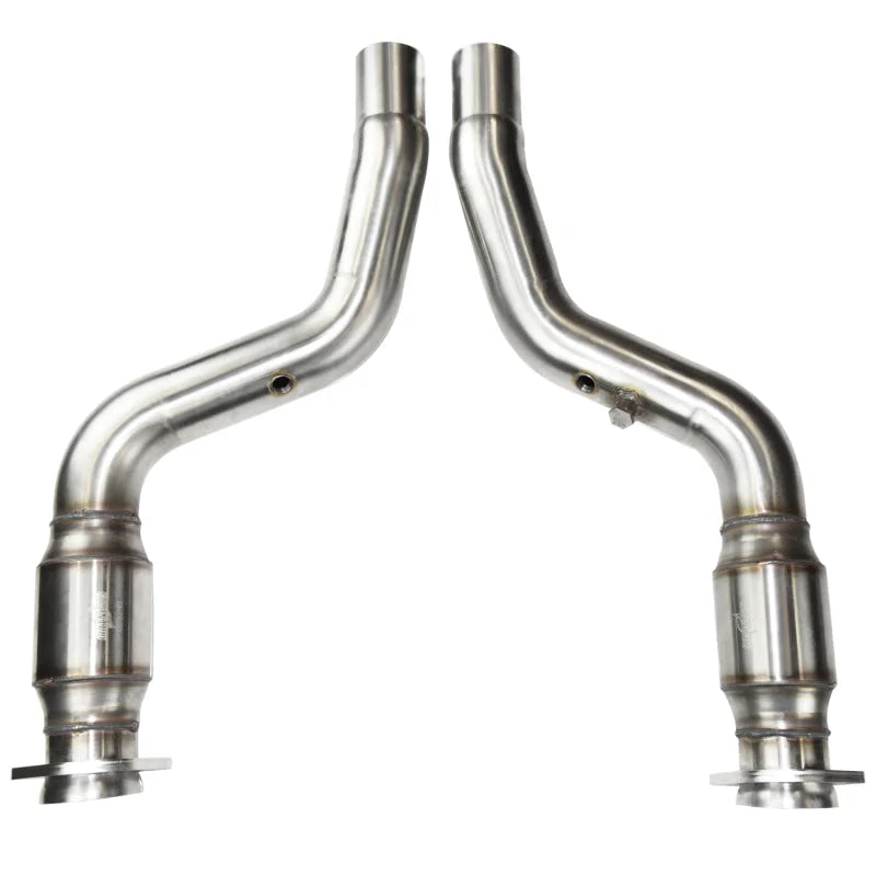 Kooks 11-13 Charger SRT8 3inx 2 3/4in GREEN Cat SS Conn. Pipes - Main Product View