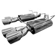 Load image into Gallery viewer, Kooks 13-14 Ford Mustang GT500 5.8L 4V 2 3/4in x 3in OEM Axleback Exhaust - Side View