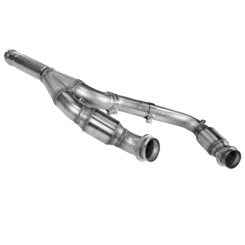 Kooks 15-20 Chevrolet Suburban LT LS LTZ Premier 1-3/4 x 3 Header & Catted Y-Pipe Kit - Side View