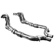 Load image into Gallery viewer, Kooks 15+ Mustang 5.0L 4V 1 7/8in x 3in SS Headers w/ Green Catted OEM Conn. Right Hand Drive - Installation View