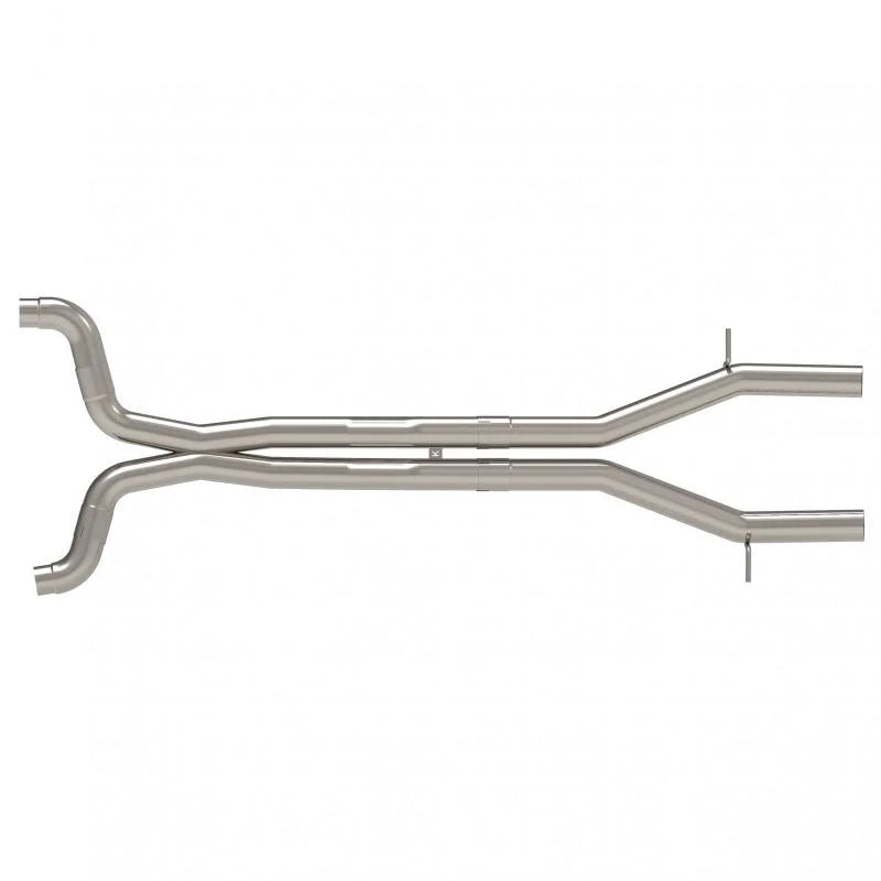 Kooks 16+ Chevy Camaro SS 6.2L 3in Conn Back Exhaust Use w/OEM Muffler/Tips (Use w/Kooks Headers) - Side View