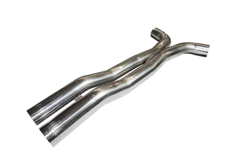 Kooks 16+ Chevy Camaro SS 6.2L 3in Conn Back Exhaust Use w/OEM Muffler/Tips (Use w/Kooks Headers) - Back View