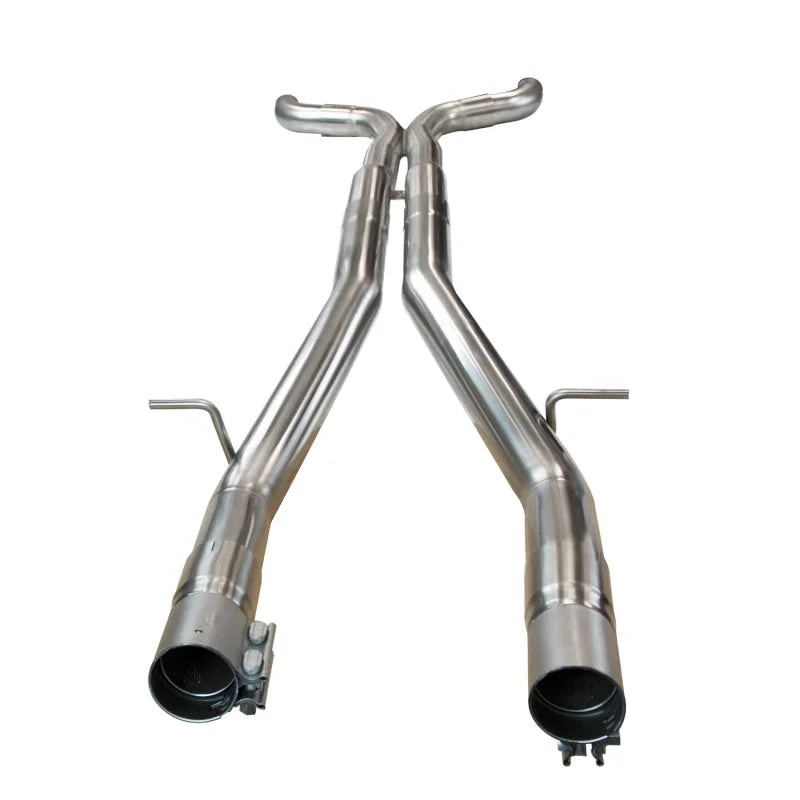 Kooks 16+ Chevy Camaro SS 6.2L 3in Conn Back Exhaust Use w/OEM Muffler/Tips (Use w/Kooks Headers) - Installation View