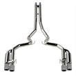 Load image into Gallery viewer, Kooks 18-24 Ford Mustang GT 5.0 3in. Valved Shotgun Cat-Back Exhaust - Carbon Tips - Main Product View