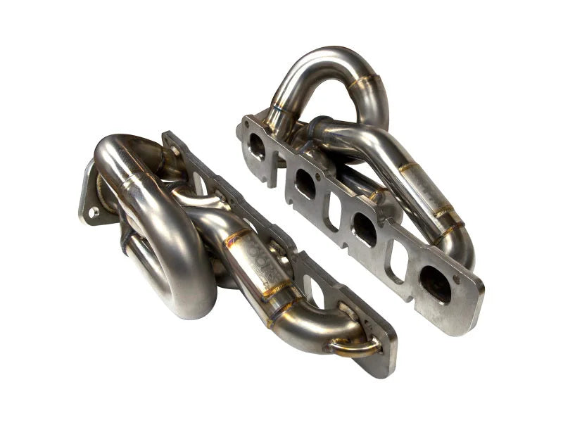 Kooks 19-20 Ram 1500 5.7L HEMI 1-5/8in x 1-3/4in Stainless Steel Torque Series Headers - Back View