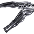 Load image into Gallery viewer, Kooks 19-20 Ram 1500 5.7L HEMI 1-7/8in x 3in SS Long Tube Headers w/ 3in x OEM HIFLO Catted Y-Pipe - Side View