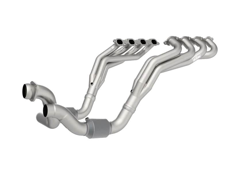 Kooks 20-22 Ford F250 7.3L V8 / Ford F350 7.3L V8 2in x 3in SS Headers w/ H.O. Green Catted Conn - Additional View 7