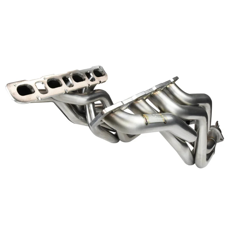 Kooks 2008+ Dodge Challenger/Charger 2in x 3in SS Headers w/ Green Catted OEM Conn. - Side View