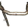 Load image into Gallery viewer, Kooks 2009+ Dodge 1500 HEMI Pick Up Truck 3in x OEM Cat SS Y Pipe Kooks Header Req - Side View