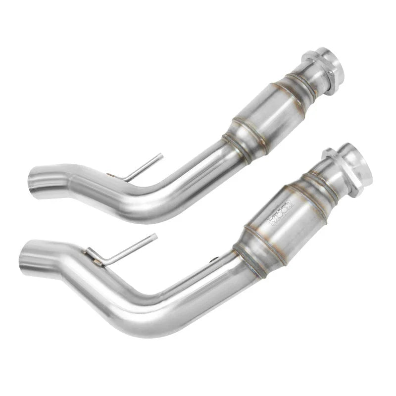 Kooks 2014+ Chevrolet SS LS3 6.2L 3in x OEM SS Catted X-Pipe - Side View