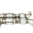 Load image into Gallery viewer, Kooks 2015+ Ford Mustang GT350 5.2L 3in x 2-3/4in Cat SS X-Pipe Kooks HDR Req - Installation View