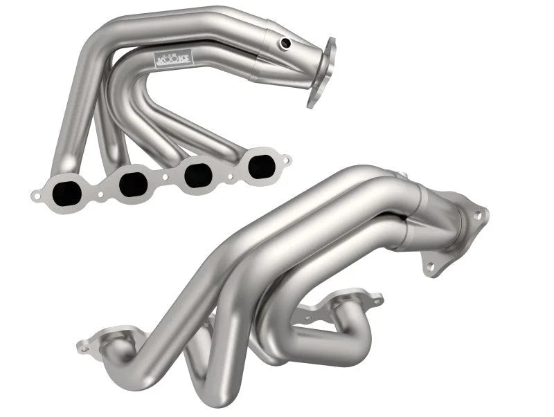 Kooks 2020 Chevrolet Corvette C8 1-7/8in Super Street Stainless Headers - Installation View