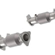 Load image into Gallery viewer, Kooks 2020 Chevrolet Corvette C8 3in Ultra GREEN Catted Connection Pipes - Main Product View