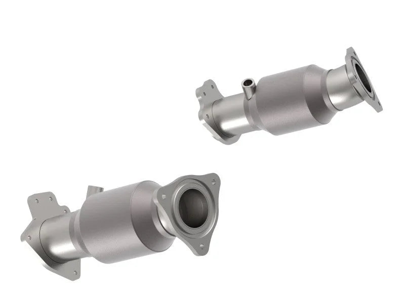 Kooks 2020 Chevrolet Corvette C8 3in Ultra GREEN Catted Connection Pipes - Main Product View