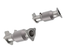 Load image into Gallery viewer, Kooks 2020 Chevrolet Corvette C8 3in Ultra GREEN Catted Connection Pipes - Main Product View