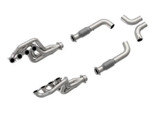 Load image into Gallery viewer, Kooks 2020 Mustang GT500 5.2L 2in x 3in SS Headers w/GREEN Catted Connection Pipe - Main Product View